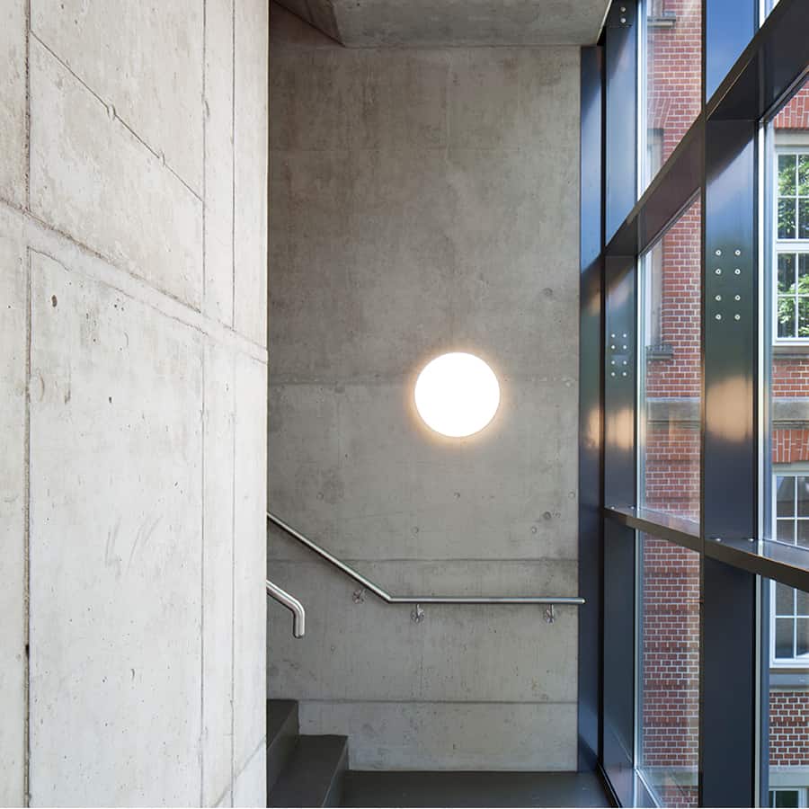 RTW Architekten G9 Detail Treppenhaus