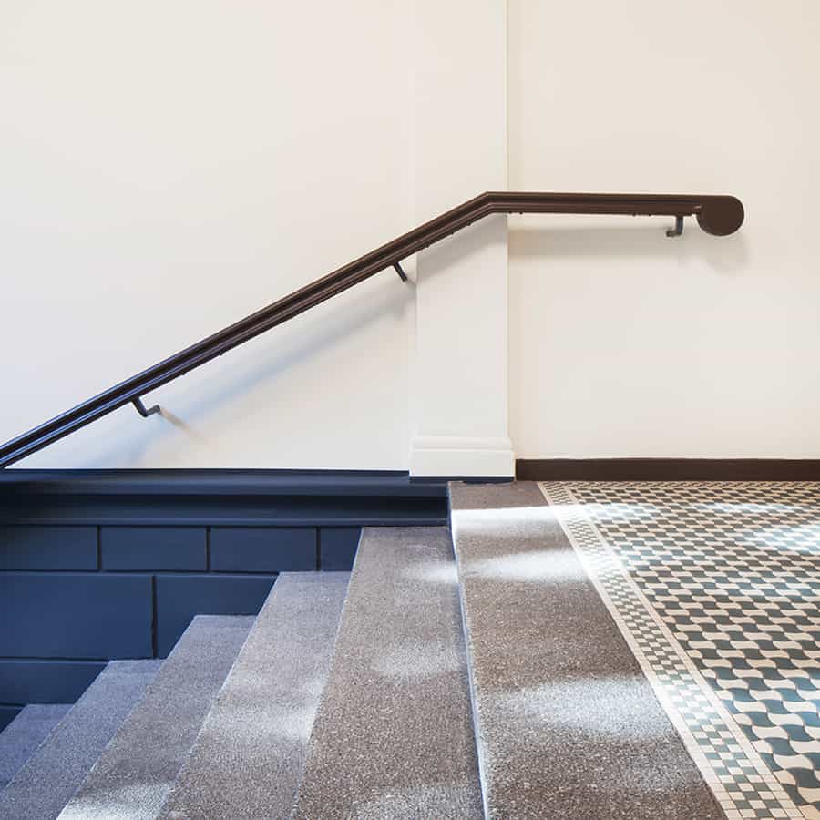 RTW Architekten G9 Detail Treppenhaus2