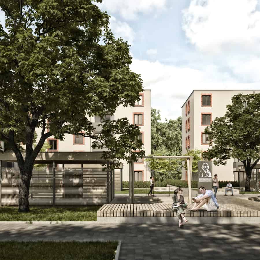 RTW-Architekten-Samsonschule-Innenhof-Neubau2 RTW Architekten Samsonschule Innenhof Neubau2