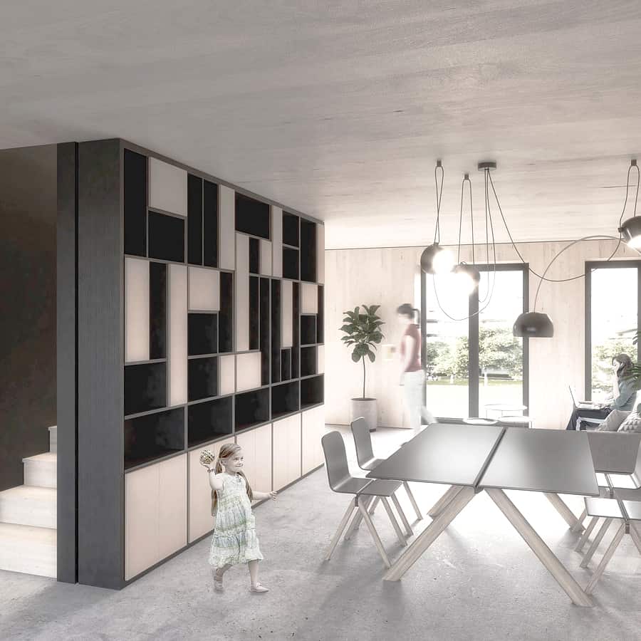 RTW Architekten Hellwinkelterrassen Innen