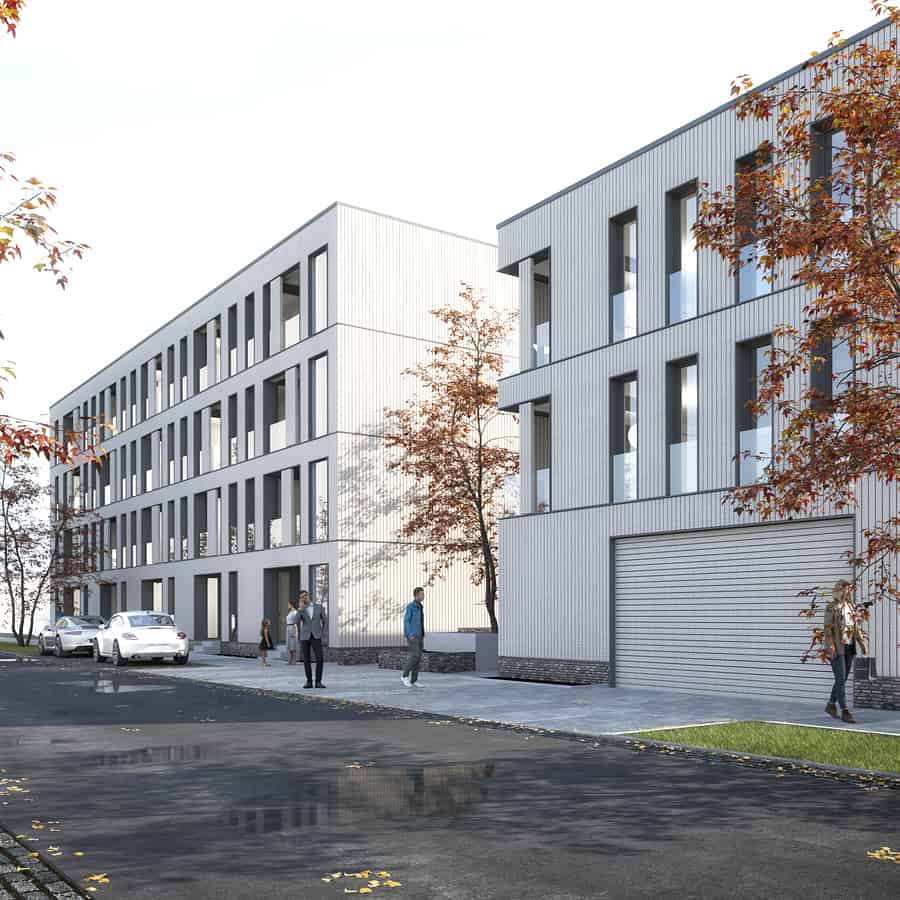 RTW Architekten Hellwinkelterrassen Strasse