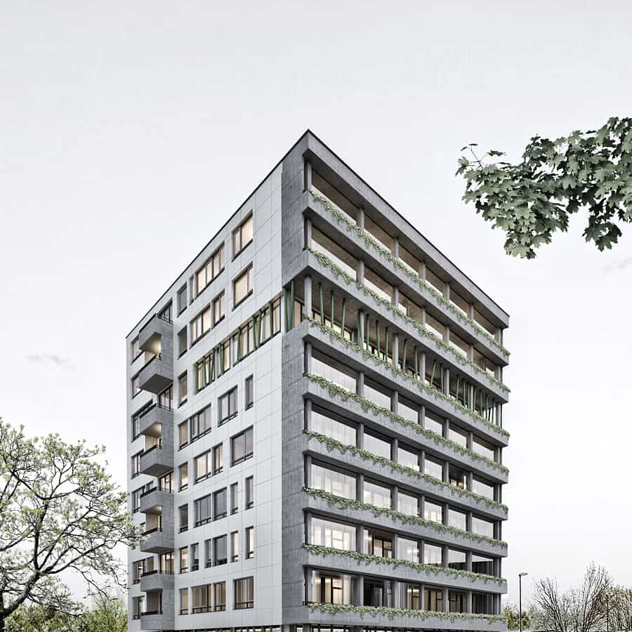 RTW Architekten KL20 Goettingen Visu Sued