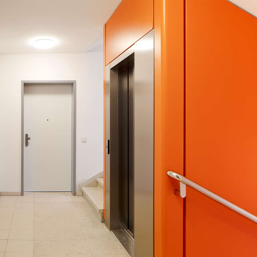 RTW-Architekten-Omptedastrasse-Aufzug-Detail RTW Architekten Omptedastrasse Aufzug Detail