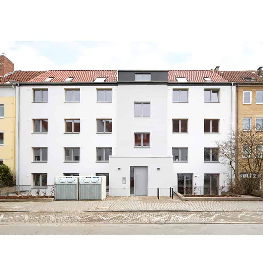 RTW-Architekten-Omptedastrasse-Fassade-vorn RTW Architekten Omptedastrasse Fassade vorn