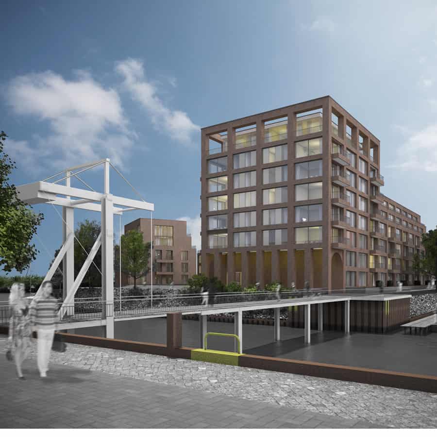 RTW-Architekten-Doktorsklappe-Hafenseite-mit-Bruecke RTW Architekten Doktorsklappe Hafenseite mit Bruecke