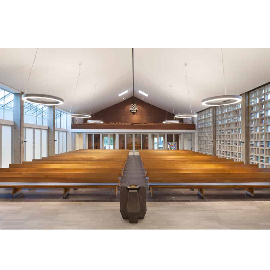 RTW Architekten Gemeindehaus GB Kirchenraum 1