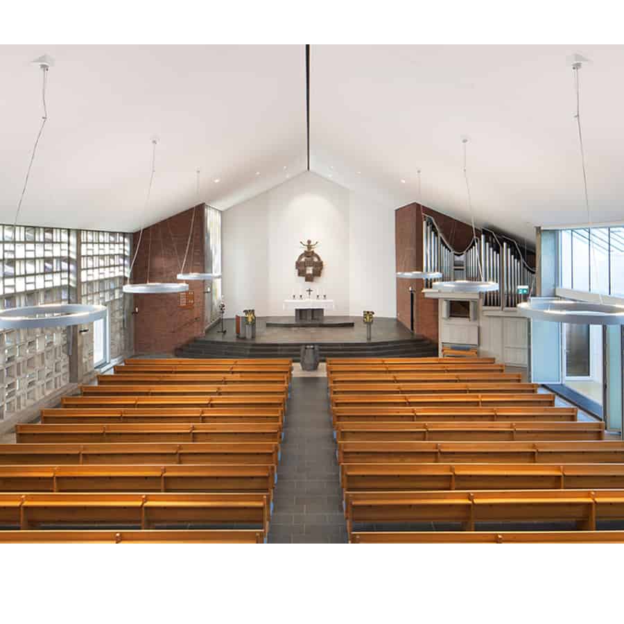 RTW Architekten Gemeindehaus GB Kirchenraum 2