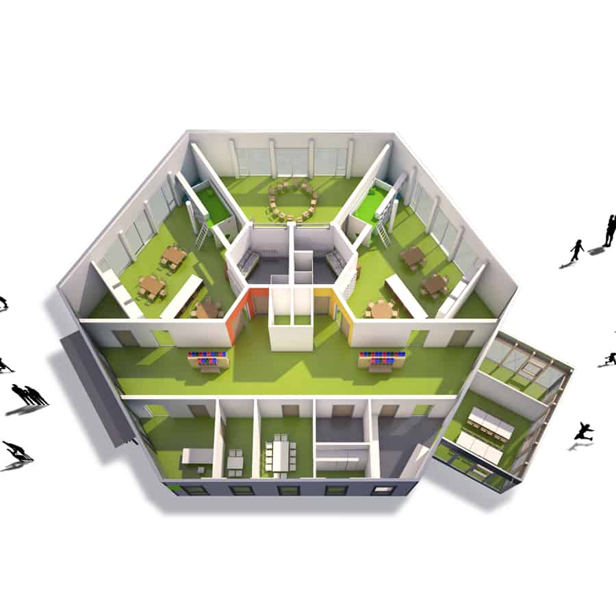 RTW-Architekten-Kita-Waldheim-Grundriss RTW Architekten Kita Waldheim Grundriss