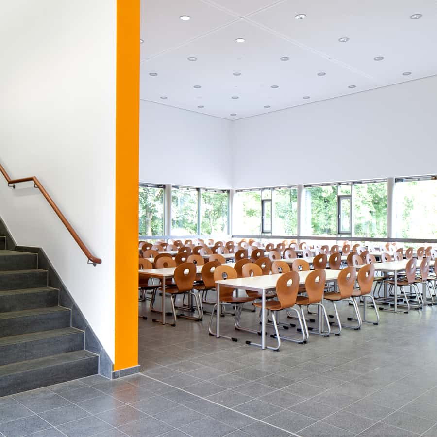 RTW Architekten WDT Humboldschule Mensa Sitzen
