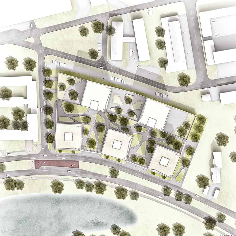 RTW Architekten Sky City Lageplan