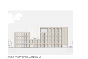 RTW Architekten Sparkasse Marburg Ansicht Ost 032022 295x200