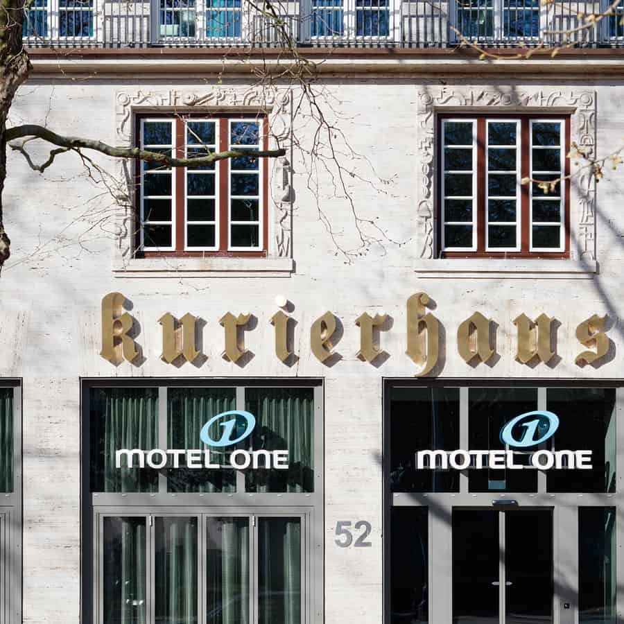 RTW Architekten Motel One Kurierhaus