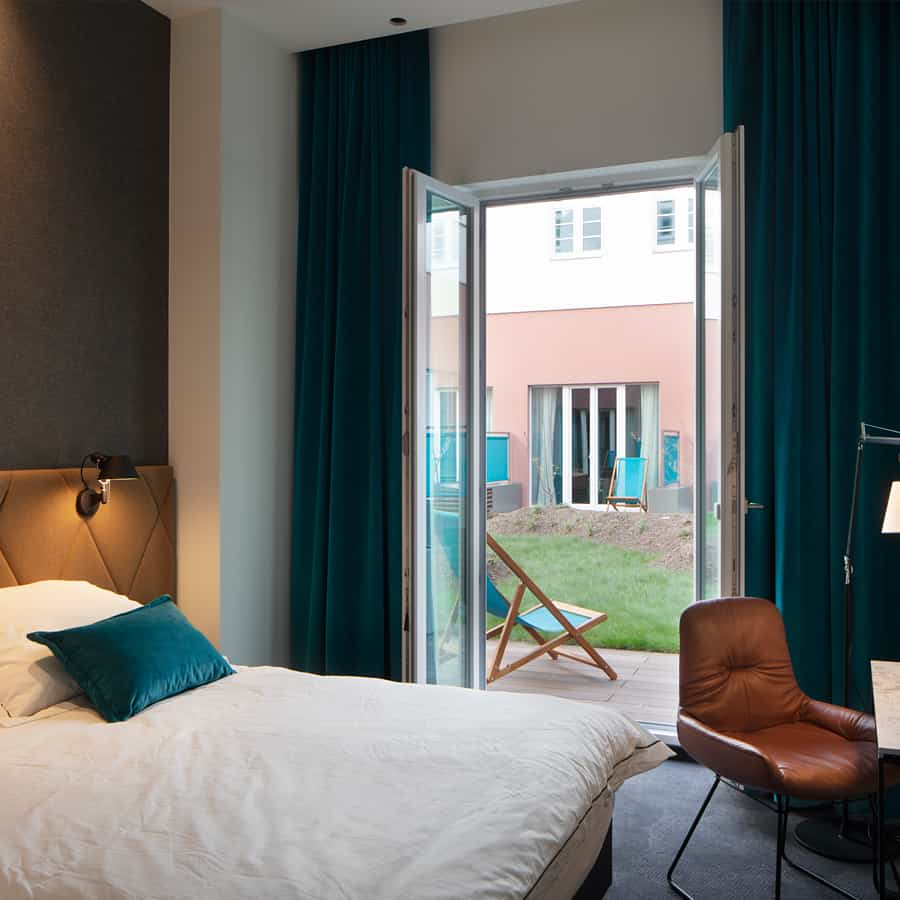 RTW Architekten Motel One Zimmer EG
