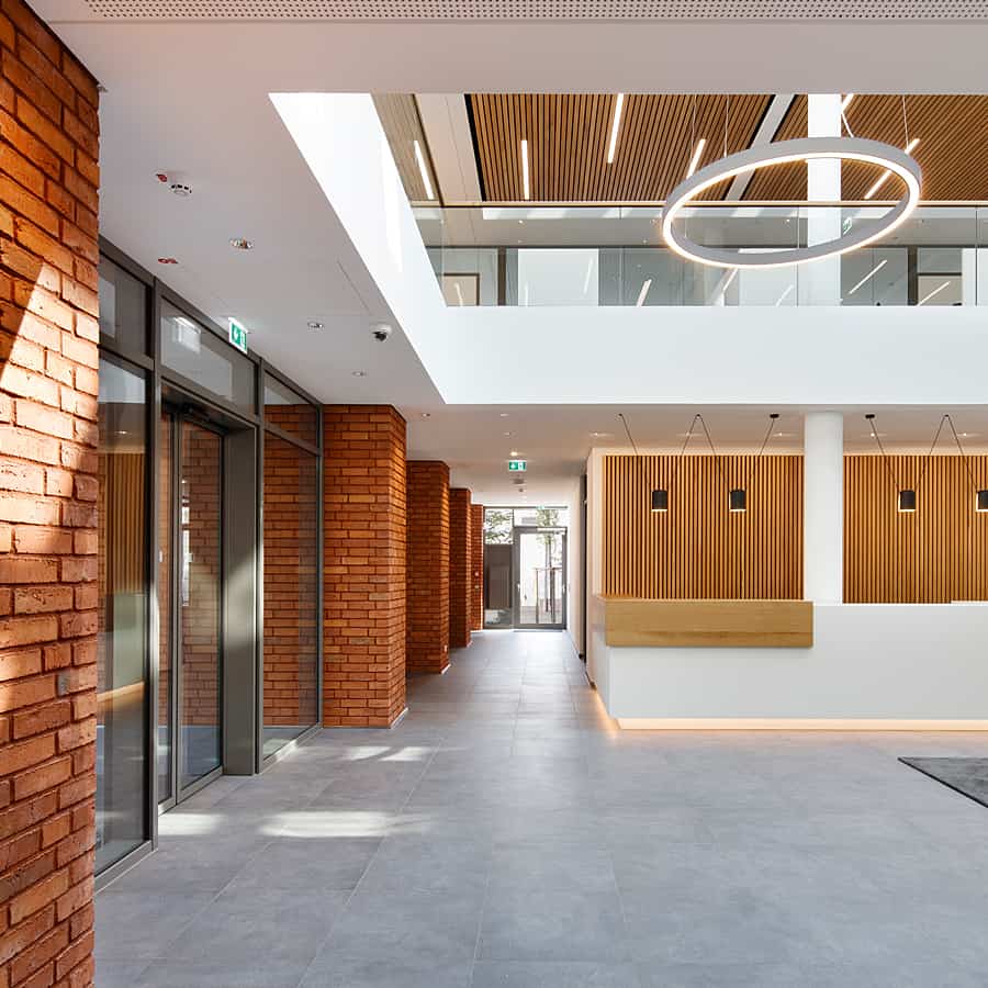 RTW Architekten Volksheimstaette Eingang