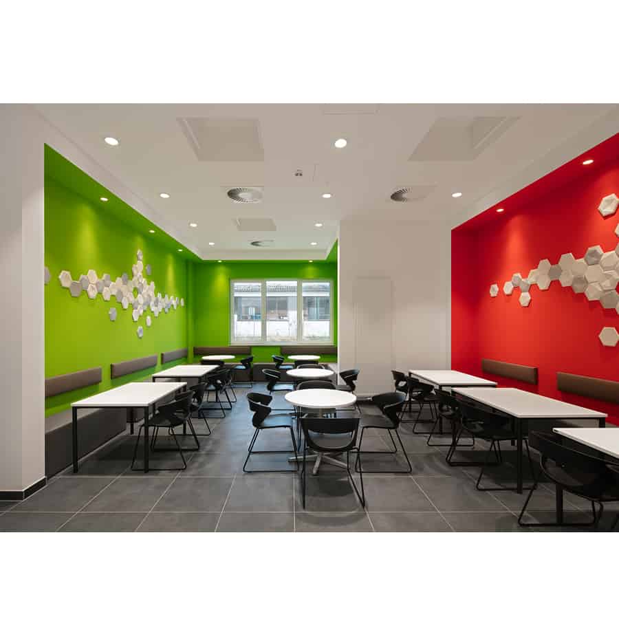 RTW Architekten | WDT Garbsen | Umbau und Erweiterung RTW Architekten WDT Garbsen Kantine